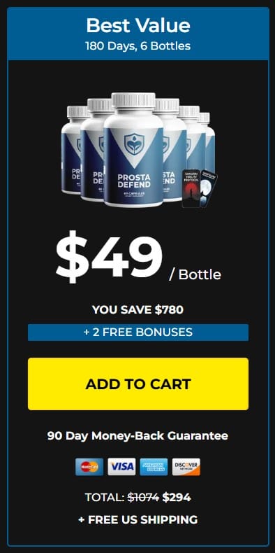 prostatepro buy now 6 bottles